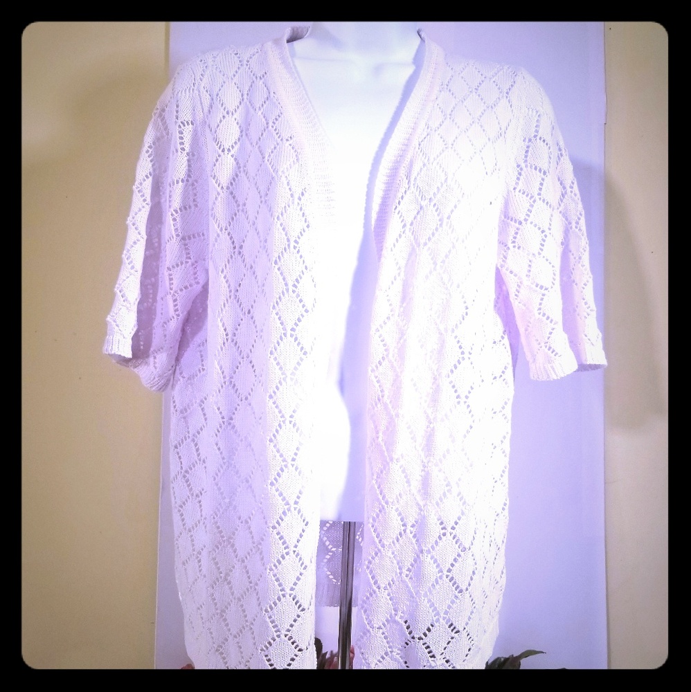 Cyrus Women's Sz Med Acrylic Knit Loose Cardigan
